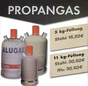 Propangas Preise